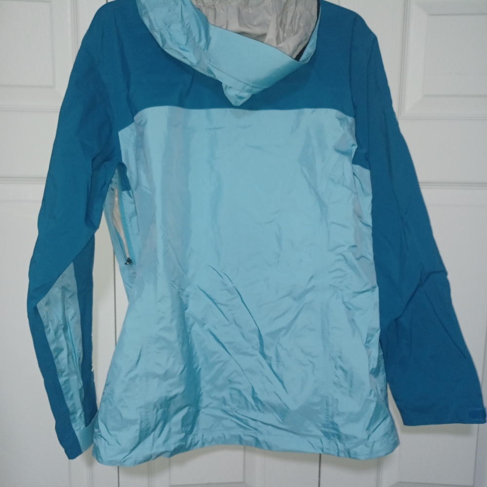 Marmot Ladies Dry Touch Precip Hooded Jacket Size Lg - Picture 3 of 9